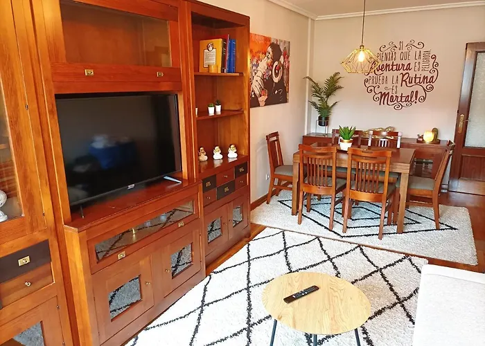 La Eria I, Muy Soleado, Wifi, Garaje, 15 Min A Pie Al Centro - Vut-5781-as Apartment Oviédo
